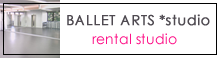 BALLET ARTS *studio rental studio